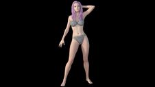 3D Render Of Pose Girl &x28;001&x29; Made In Daz 3D Studio 4.9 Royalty Free Stock Image 3D Render Of Pose Girl &x28;001&x29; Made In Daz 3D Studio 4.9 Royalty Free Stock Image