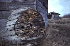 Wooden Wheel Stock Photography