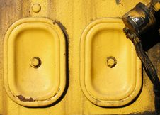 Yellow Mechanical Abstract Royalty Free Stock Images Yellow Mechanical Abstract Royalty Free Stock Images