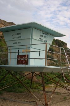 Lifeguard Tower Royalty Free Stock Photo Lifeguard Tower Royalty Free Stock Photo