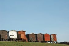 Beach Huts 2 Royalty Free Stock Photos Beach Huts 2 Royalty Free Stock Photos