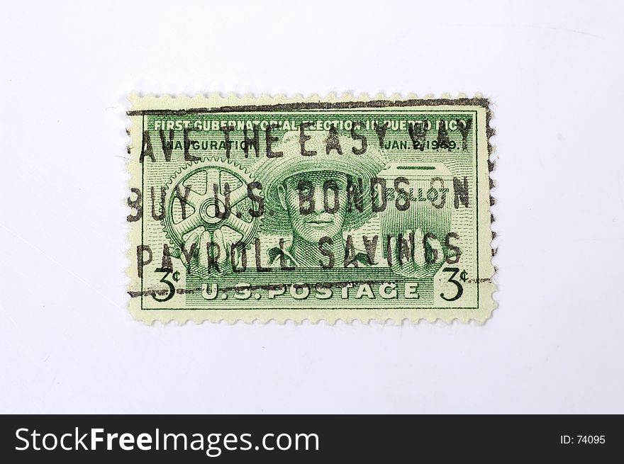 Vintage Postage Stamp