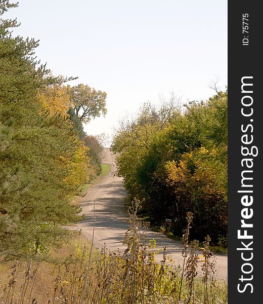 Country road in rural nebraska. Country road in rural nebraska