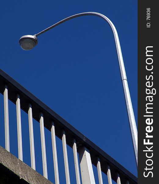 Light Pole on Bridge