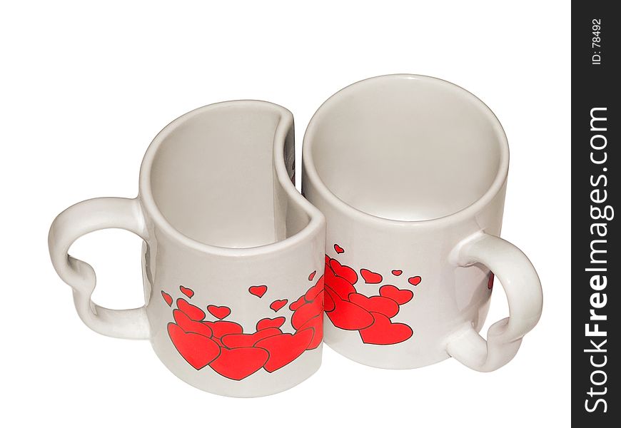 2 mugs loves eachother. 2 mugs loves eachother