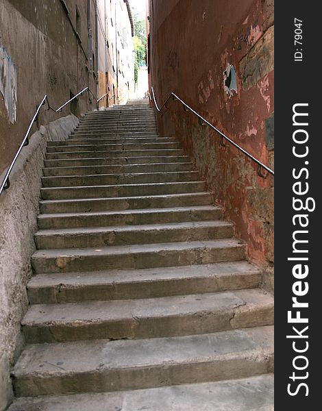 Stairs in France