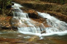 Waterfall. Royalty Free Stock Photo