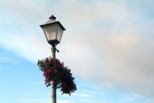 Street Lamp Flowery Royalty Free Stock Image Street Lamp Flowery Royalty Free Stock Image