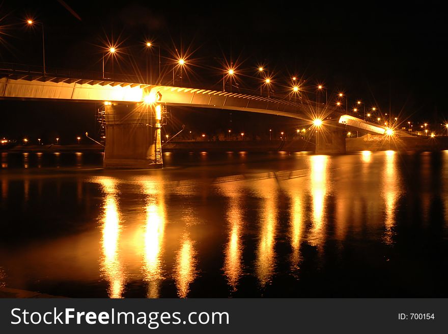 Night Bridge View
