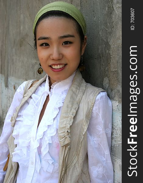 Asian Girl Smiling