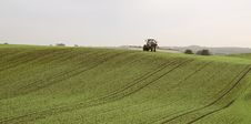 Tractor In The Field Stock Photography Tractor In The Field Stock Photography