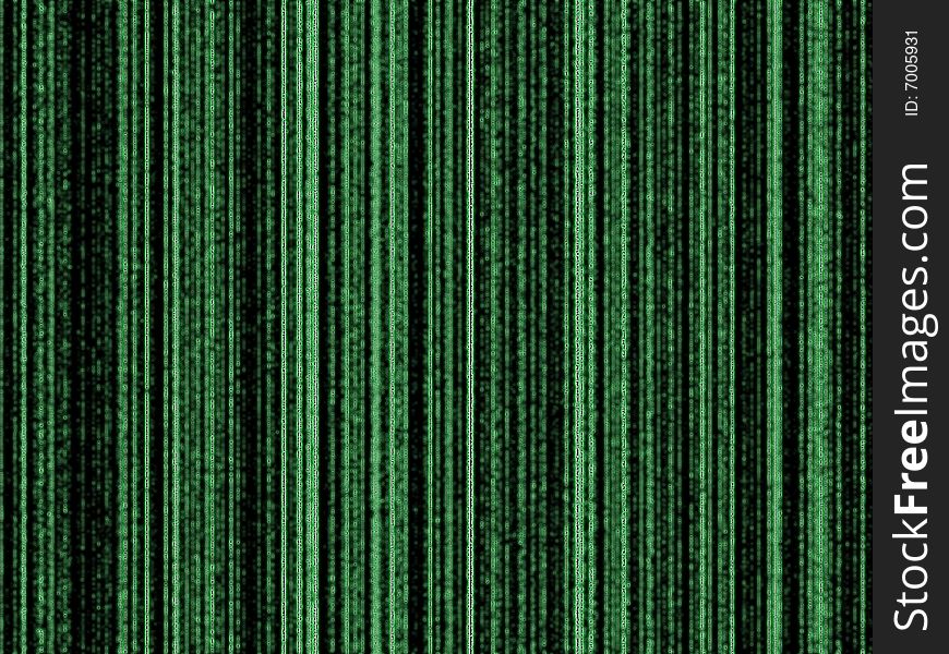 Matrix illustration as abstract background