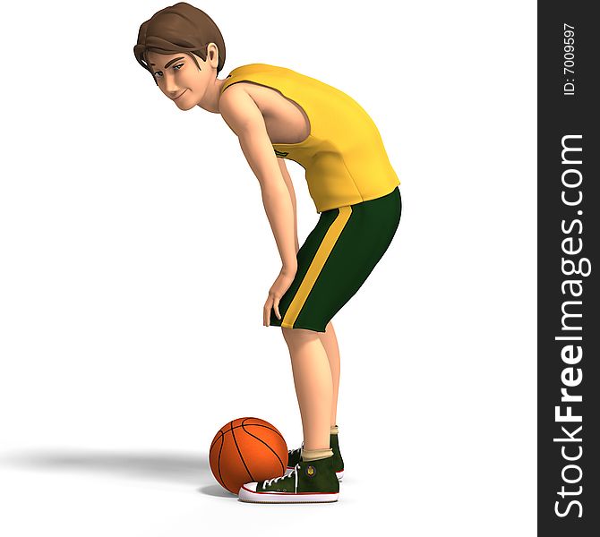 A very young toon character plays basketball
With Clipping Path. A very young toon character plays basketball
With Clipping Path