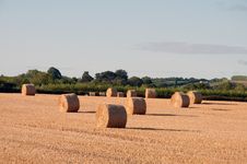 Bales Of Straw. Stock Images Bales Of Straw. Stock Images