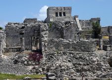 Tulum Temple Ruins Stock Image Tulum Temple Ruins Stock Image