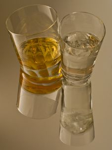 Whisky And Ice Water Royalty Free Stock Photo Whisky And Ice Water Royalty Free Stock Photo