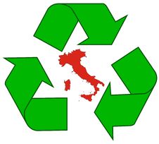 Recycling Italy Royalty Free Stock Image Recycling Italy Royalty Free Stock Image