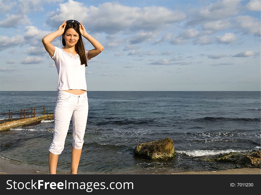Woman On A Beach
