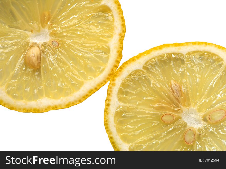 Juice lemon isolated over white