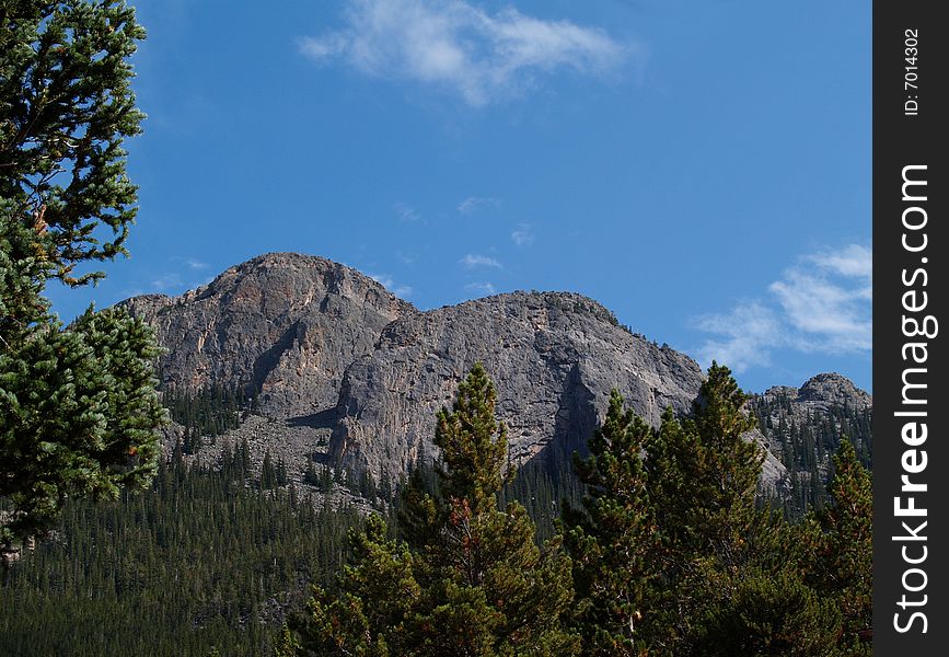 View From Bald Pate Inn just outside of Estes Park, Colorado.