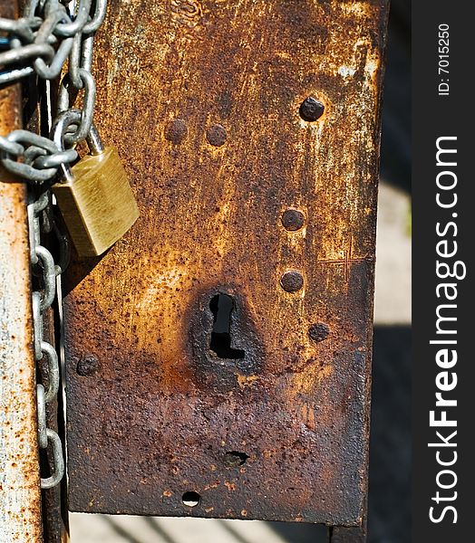 Rusted Keyhole