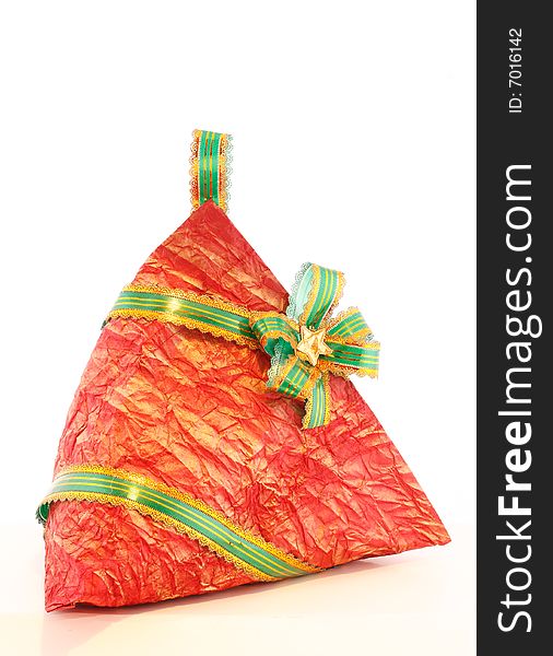 Original gift pack in red and green colors