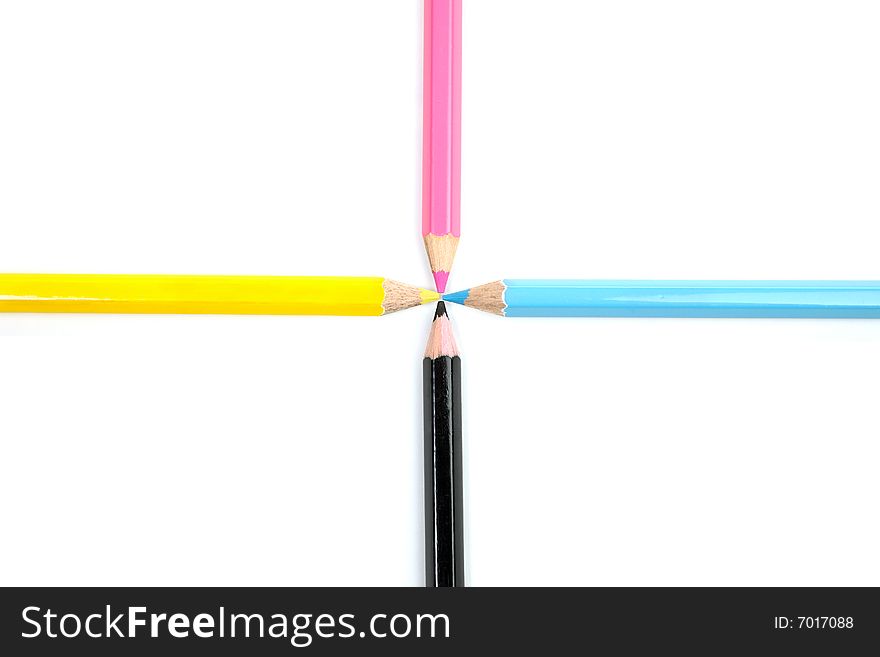 4 Colored Pencils
