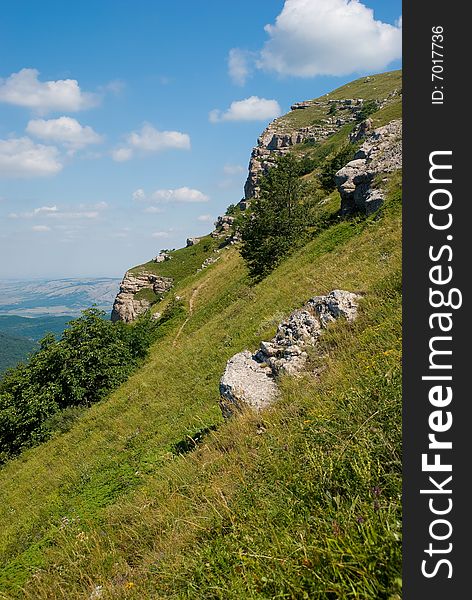 Summer mountain landscape in Crimea, Ukraine. Summer mountain landscape in Crimea, Ukraine