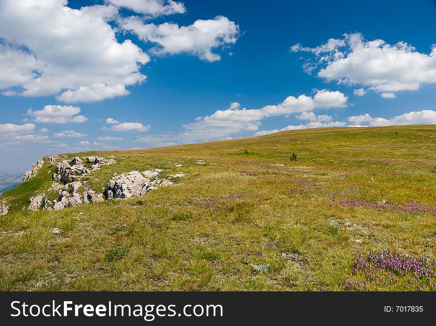 Summer mountain landscape in Crimea, Ukraine. Summer mountain landscape in Crimea, Ukraine