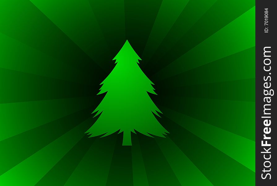 Green Christmas Tree