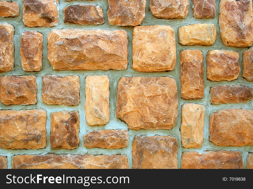 Stone Wall Background.