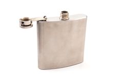 Hip Flask Royalty Free Stock Image