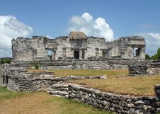 Tulum Mayan Ruins Stock Image Tulum Mayan Ruins Stock Image