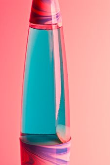Lava Lamp Isolated Stock Image Lava Lamp Isolated Stock Image
