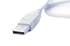 Usb Connector Isolated On White Royalty Free Stock Image Usb Connector Isolated On White Royalty Free Stock Image