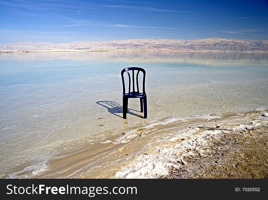 Strange landscape of Dead sea in Israel. Strange landscape of Dead sea in Israel