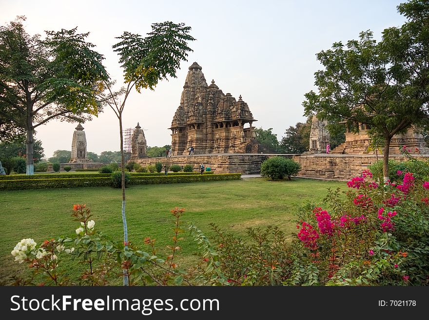 Temple In Khajuraho.