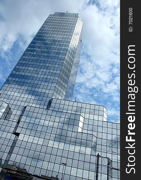 Silver skyscraper