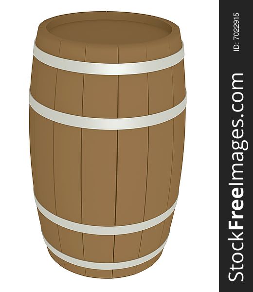 Wooden Barrel