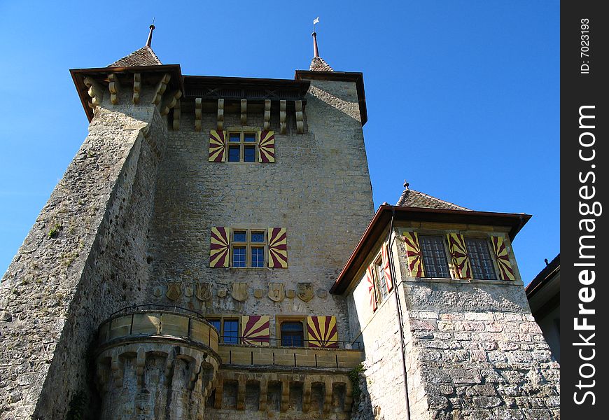 Chateau De Vaumarcus, Neuchatel, Switzerland
