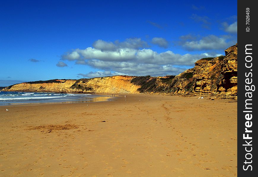 A breathtaking beach in Australia, near Melbourne. A breathtaking beach in Australia, near Melbourne.