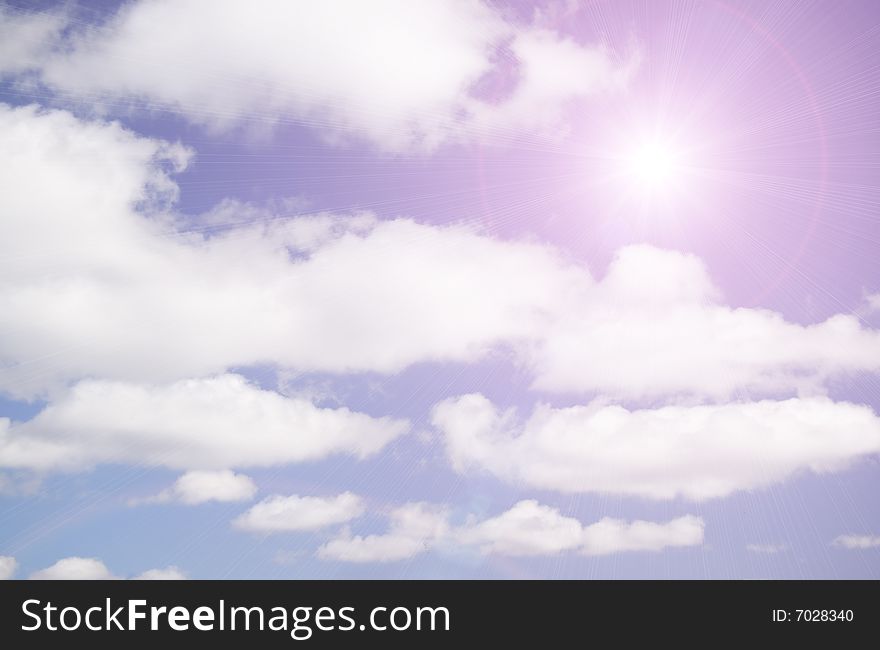 Beautiful Cloudscape Background