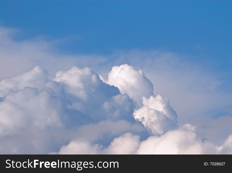 Abstract cloudscape