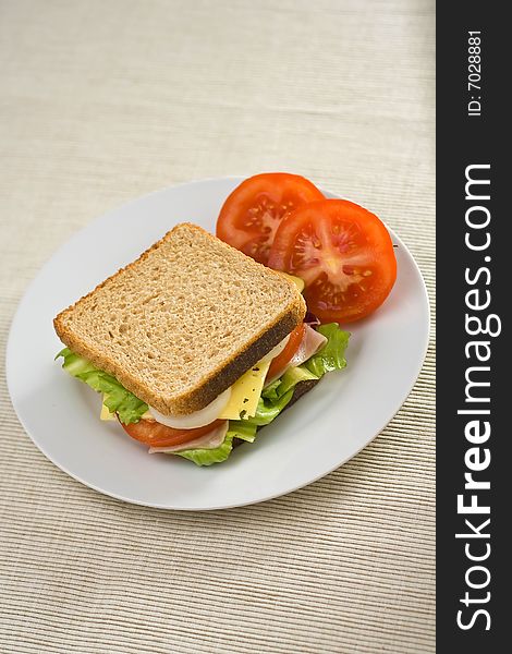 A Delicious And Healthy Sandwich