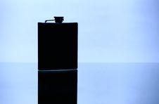 Flask For Cognac Royalty Free Stock Images