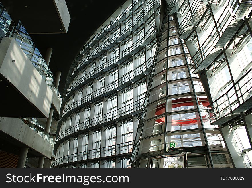 Interior of the museum of modern art in Tokyo. Interior of the museum of modern art in Tokyo