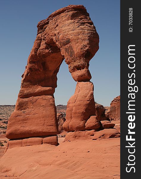 View of the Delicates Arch, Arches NP, Utah