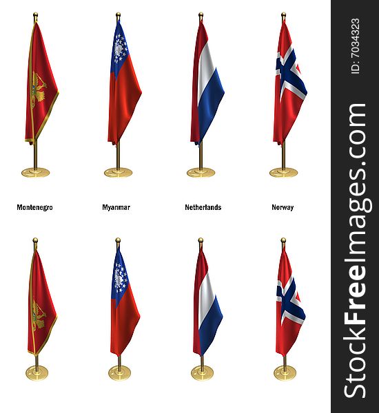 Conference flags