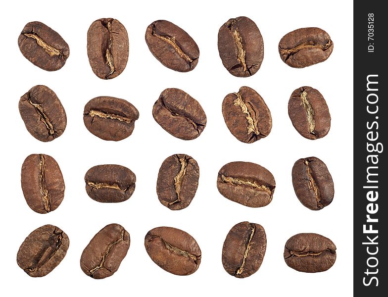 Coffee Beans Inner Side Cutout