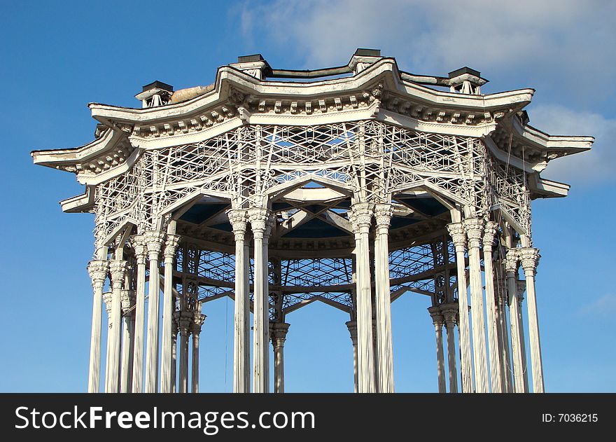 Easy Carved Architectural Design Of Pavilion